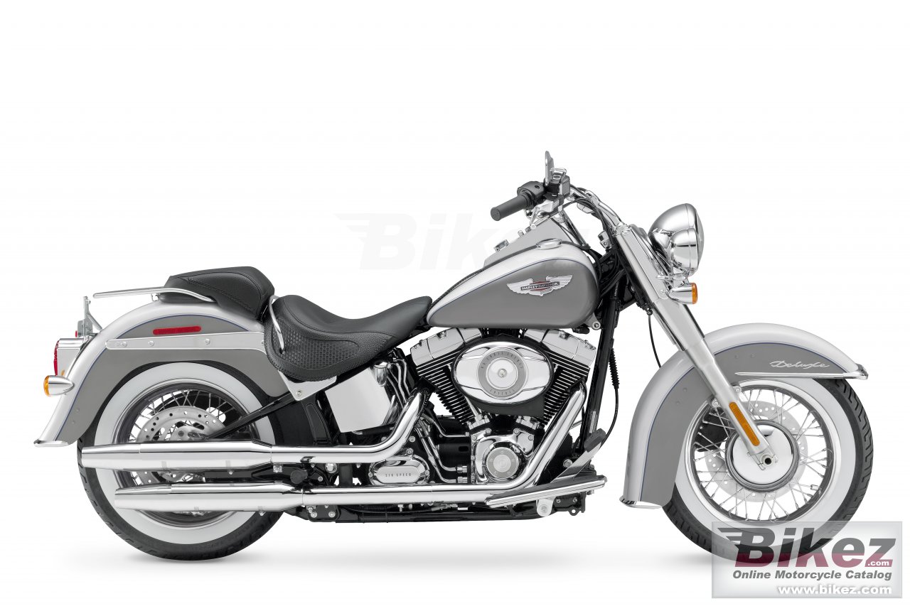 Big Harley-Davidson flstn softail deluxe picture and wallpaper from Bikez.com